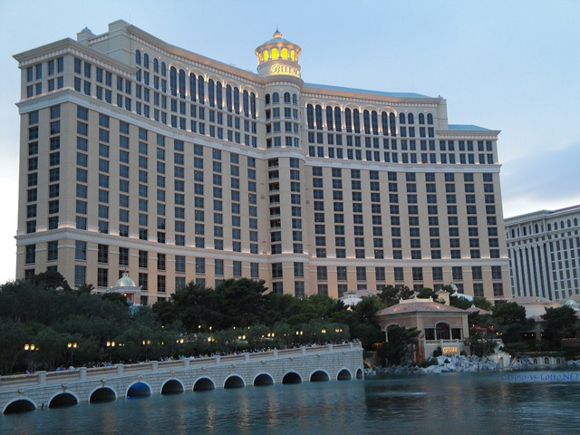 Das weltbekannte Bellagio Casino in Las Vegas